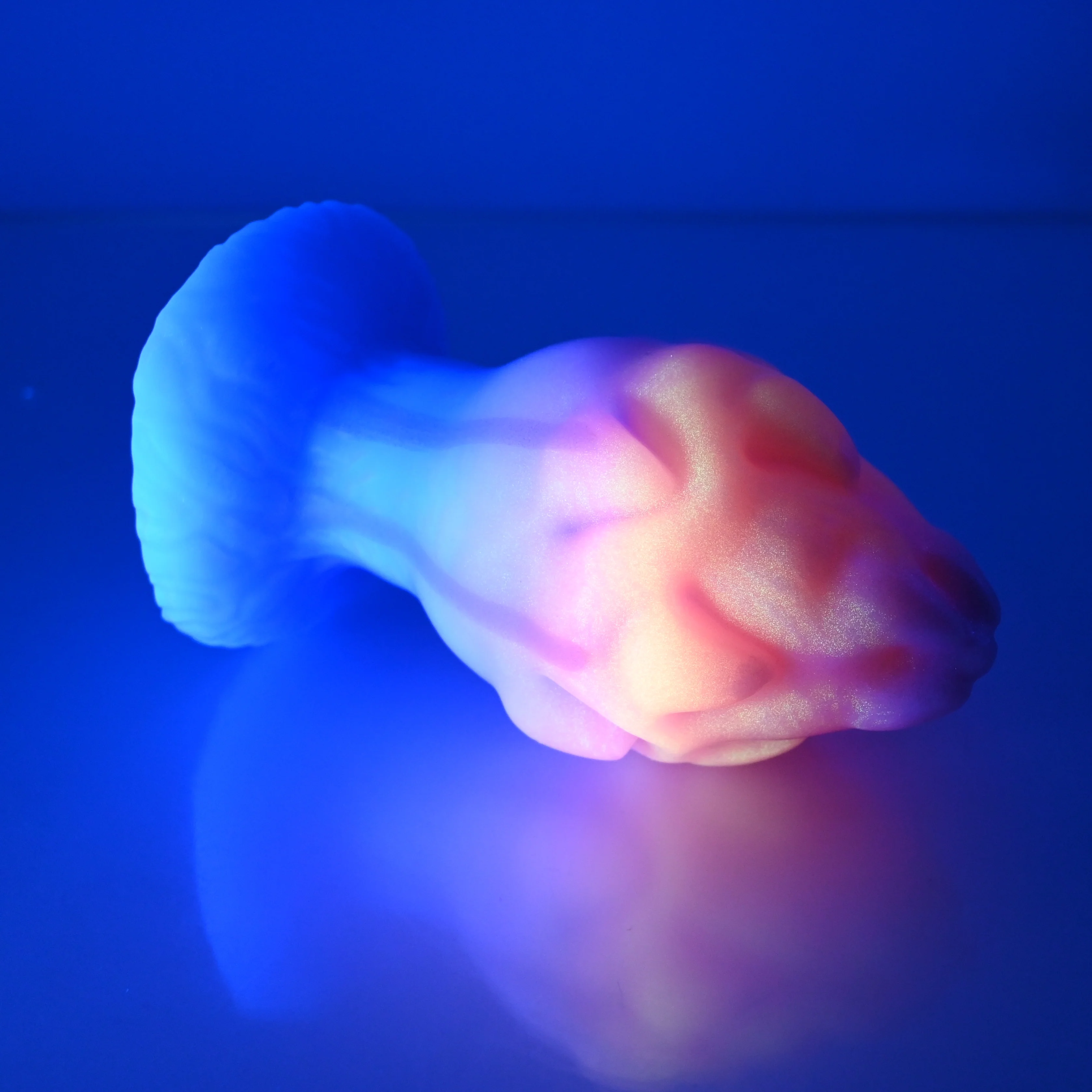 F4MCS45 Dragonfruit Plug Large 0050 UV GITD - Image 3