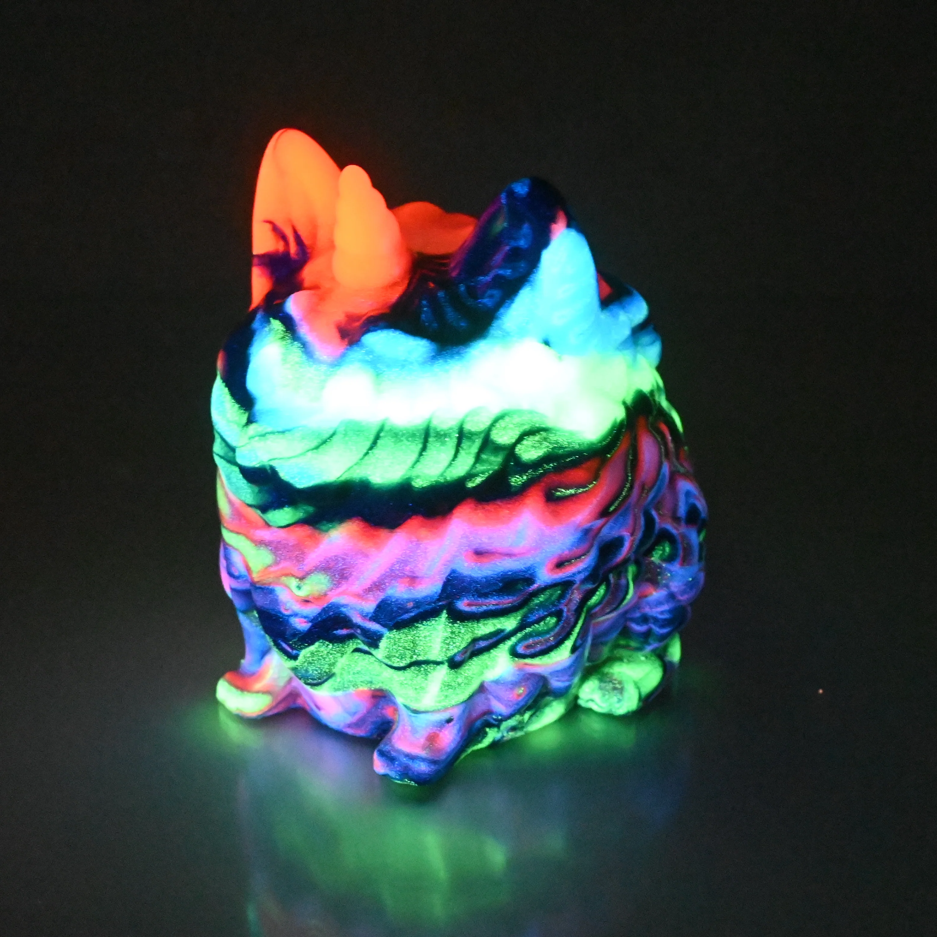 1PMCU91 Puppicorn Large 0050 UV GITD - Image 4